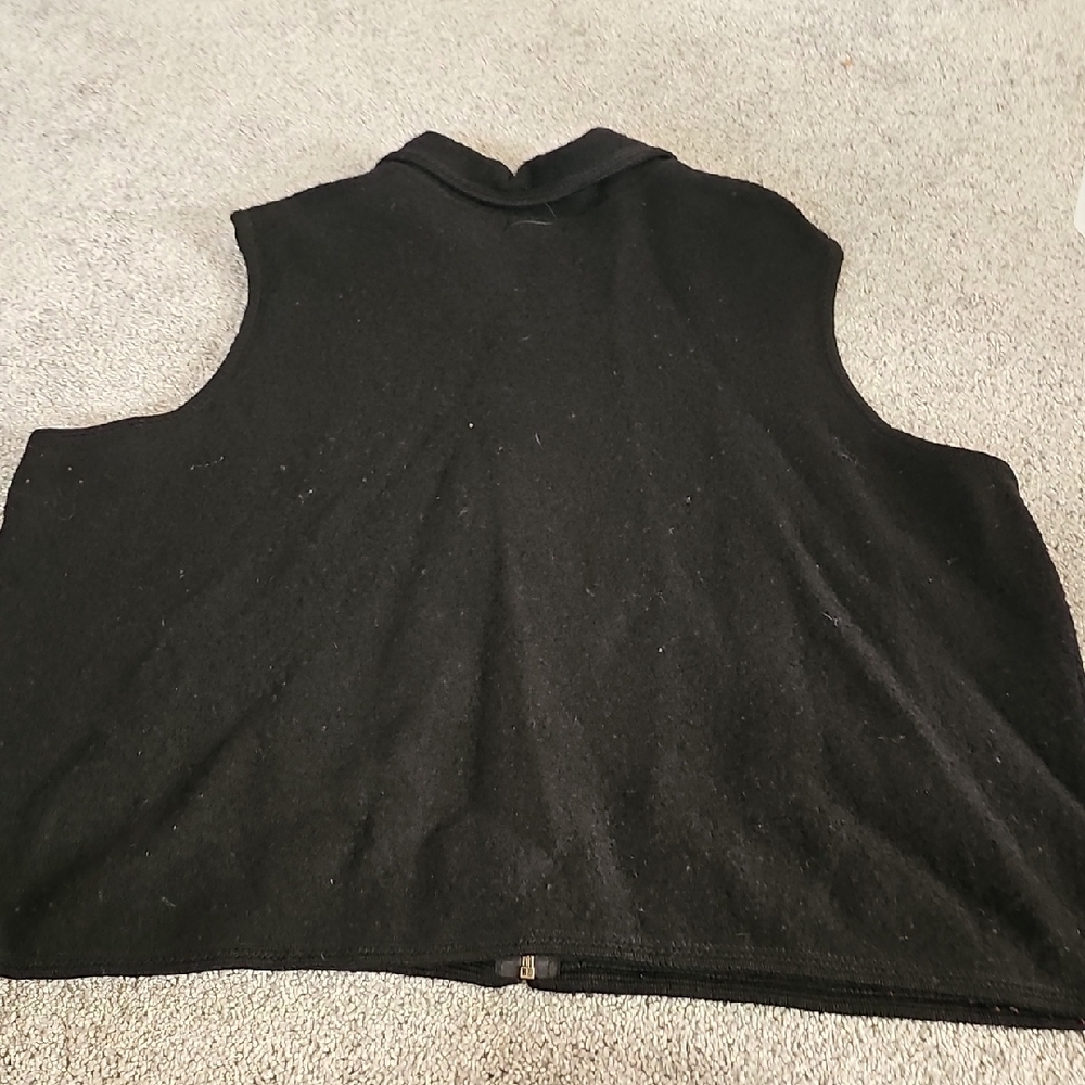 🟠D3🔹️❤️Tally Ho Classic Black Vest - Picture 4 of 4